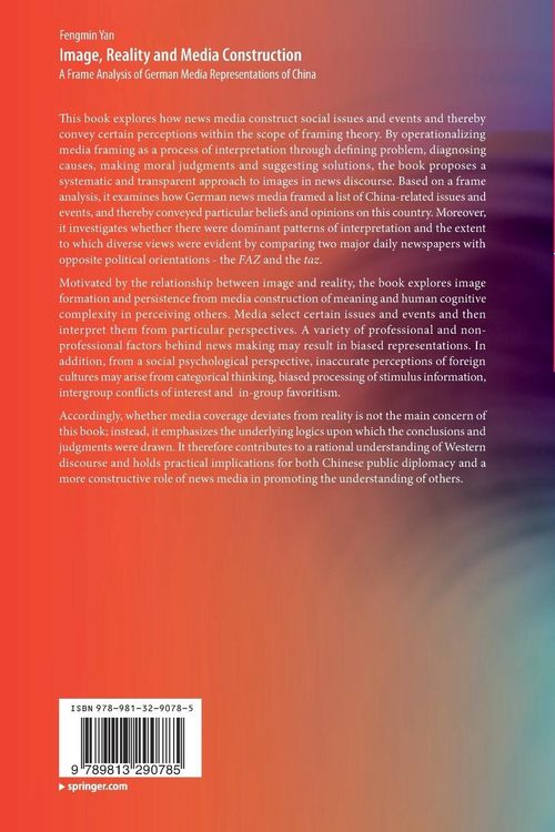 Produktbild: Image, Reality and Media Construction