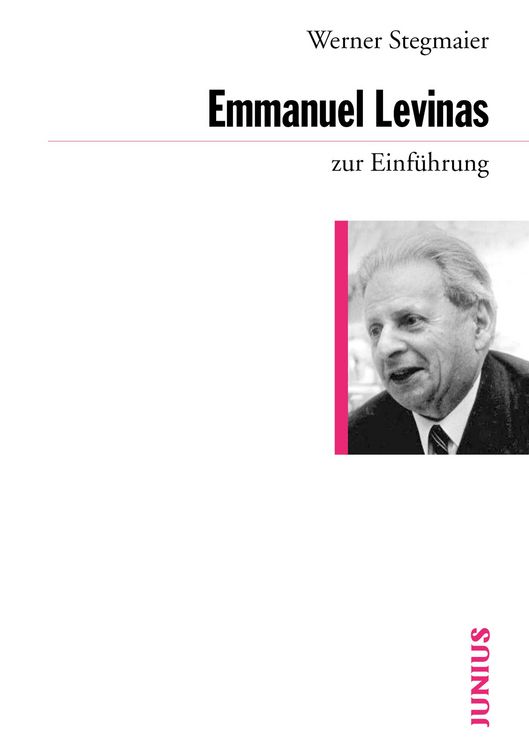 Produktbild: Emmanuel Levinas zur Einf&uuml;hrung
