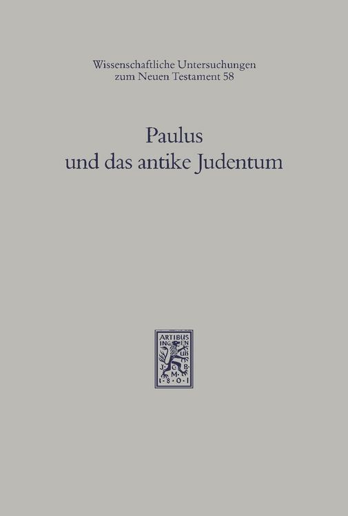 Produktbild: Paulus und das antike Judentum