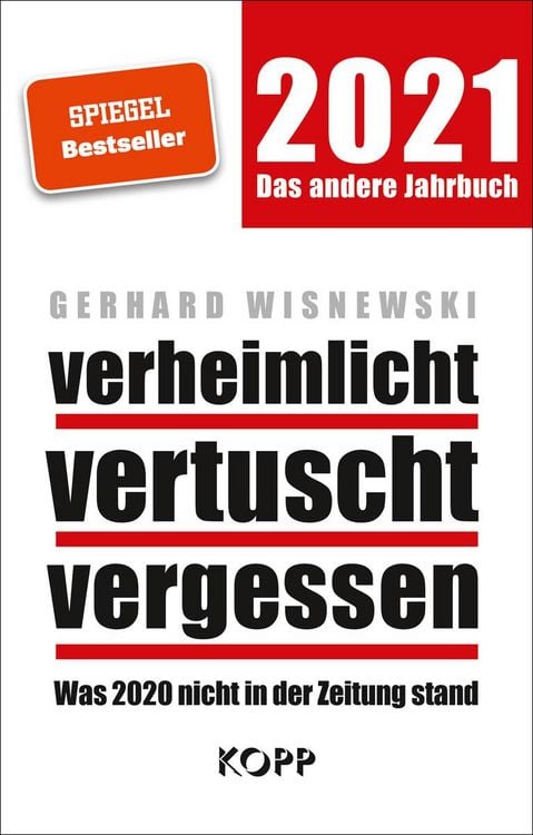 Produktbild: Verheimlicht - vertuscht - vergessen 2021