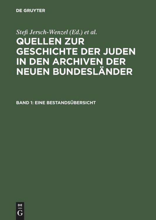 Produktbild: Eine Bestands&uuml;bersicht