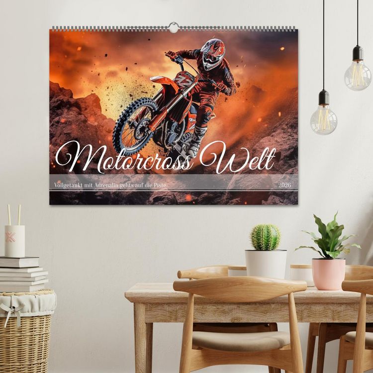 Produktbild: Motorcross Welt (Wandkalender 2026 DIN A2 quer), CALVENDO Monatskalender