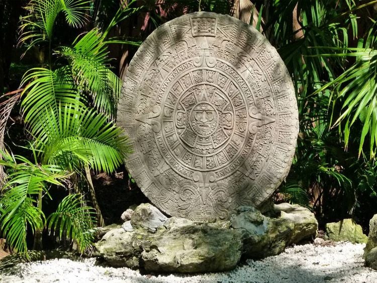 Produktbild: CALVENDO Puzzle Der Maya-Kalender | 1000 Teile Lege-Gr&ouml;&szlig;e 64x48cm Foto-Puzzle f&uuml;r gl&uuml;ckliche Stunden