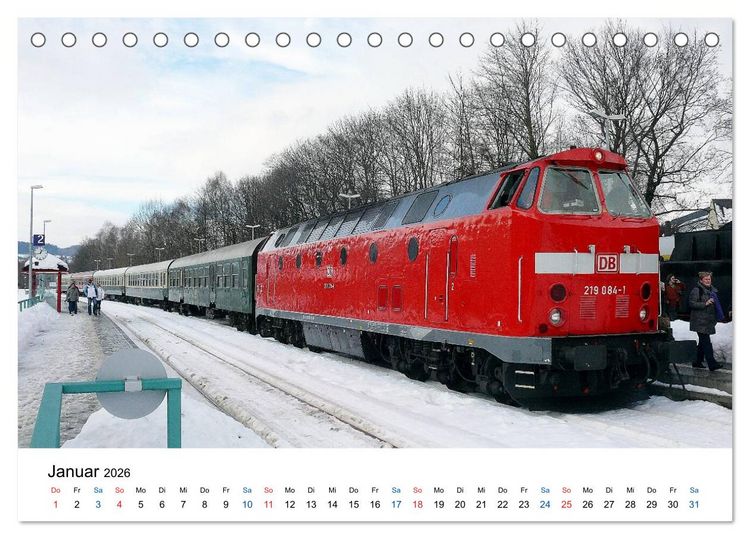 Produktbild: U-Boot trifft Babelsbergerin. Die Baureihen 118 und 119 der Deutschen Reichsbahn (Tischkalender 2026 DIN A5 quer), CALVENDO Monatskalender