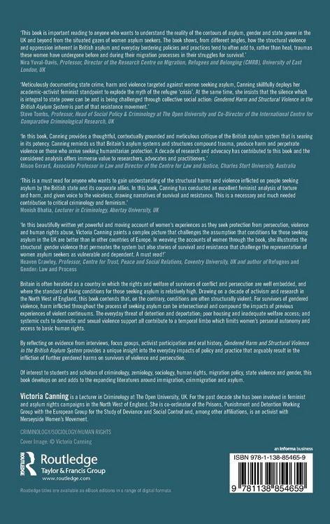 Produktbild: Gendered Harm and Structural Violence in the British Asylum System