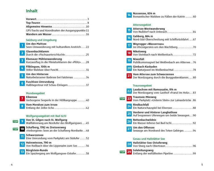 Produktbild: ROTHER Wanderbuch Wandern am Wasser Salzkammergut