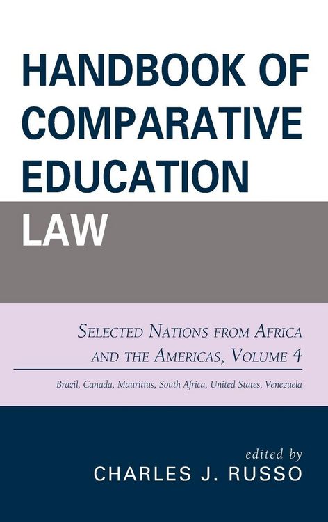 Produktbild: Handbook of Comparative Education Law