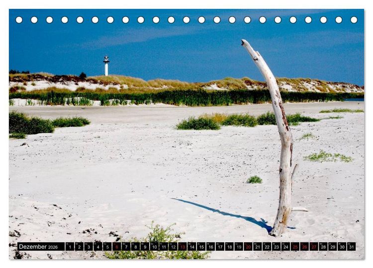 Produktbild: Bornholm - D&auml;nemark (Tischkalender 2026 DIN A5 quer), CALVENDO Monatskalender