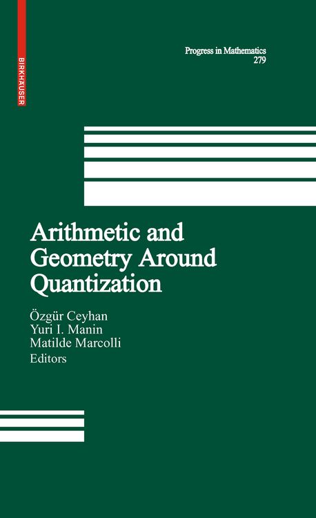 Produktbild: Arithmetic and Geometry Around Quantization
