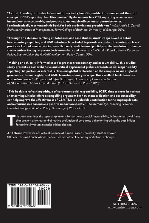 Produktbild: The Smoke and Mirrors Game of Global CSR Reporting