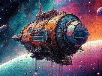 Produktbild: CALVENDO Puzzle Rapid Orbiter 82-6 | 1000 Teile Lege-Gr&ouml;&szlig;e 64x48cm Foto-Puzzle f&uuml;r gl&uuml;ckliche Stunden