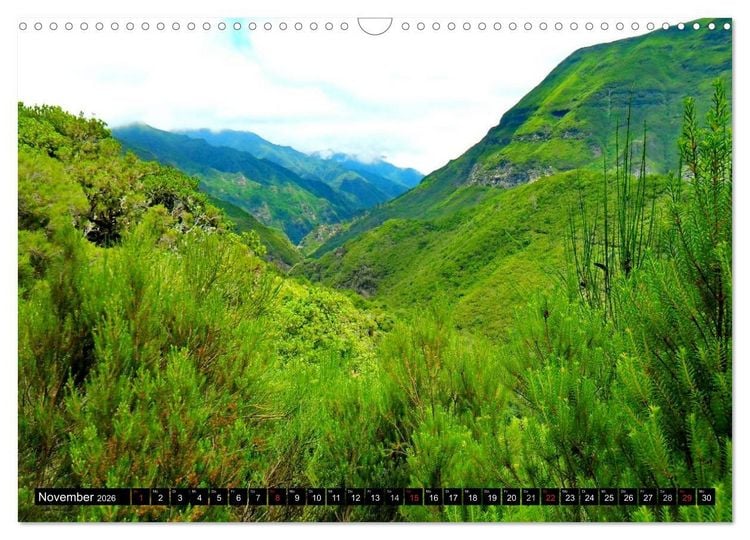Produktbild: Madeira Magische Vulkaninsel (Wandkalender 2026 DIN A3 quer), CALVENDO Monatskalender