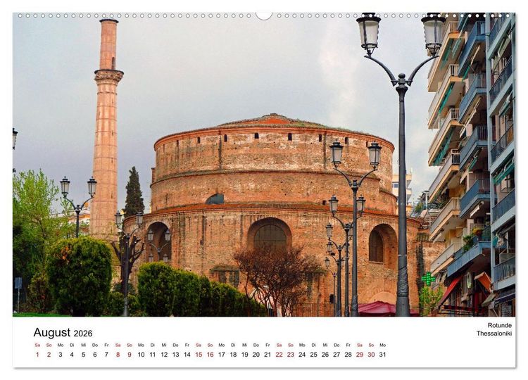 Produktbild: Der Norden Griechenlands (Wandkalender 2026 DIN A2 quer), CALVENDO Monatskalender