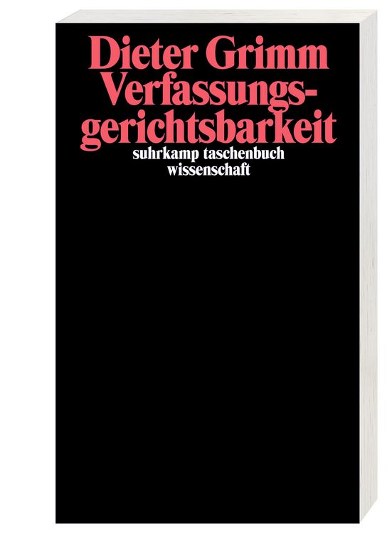 Produktbild: Verfassungsgerichtsbarkeit