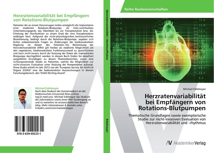 Produktbild: Herzratenvariabilit&auml;t bei Empf&auml;ngern von Rotations-Blutpumpen