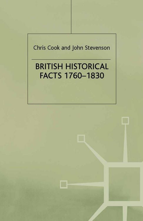 Produktbild: British Historical Facts, 1760-1830