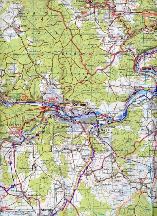 Produktbild: BVA ADFC Regionalkarte Regensburg und Umgebung 1:75.000