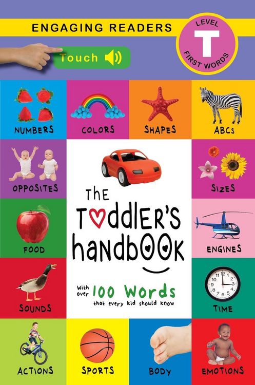 Produktbild: Toddler's Handbook: Interactive (300 Sounds) Numbers, Colors, Shapes, Sizes, ABC Animals, Opposites, and Sounds, with over 100 Words that every Kid sh
