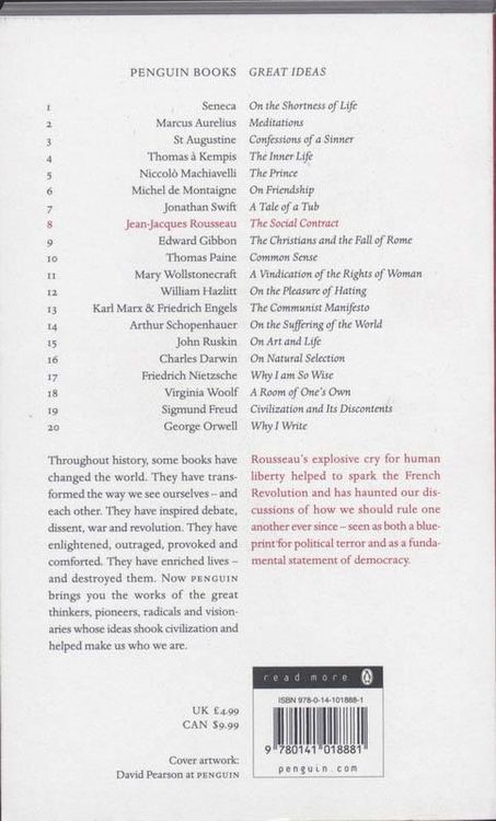 Produktbild: The Social Contract