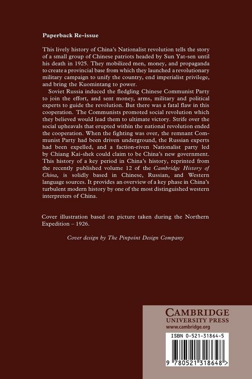 Produktbild: The Nationalist Revolution in China, 1923 1928