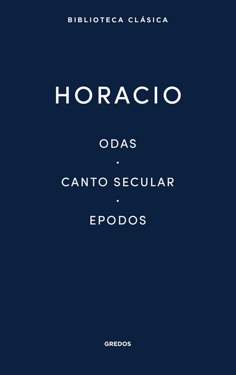 Produktbild: Odas. Canto secular. Epodos