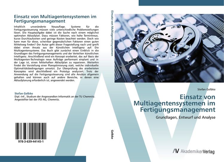 Produktbild: Einsatz von Multiagentensystemen im Fertigungsmanagement
