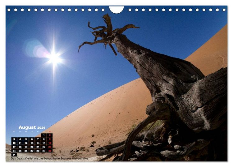 Produktbild: Namibia mal anders (Wandkalender 2026 DIN A4 quer), CALVENDO Monatskalender