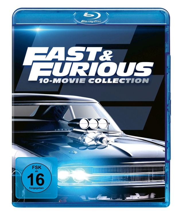 Produktbild: Fast & Furious - 10-Movie-Collection [10 BRs]