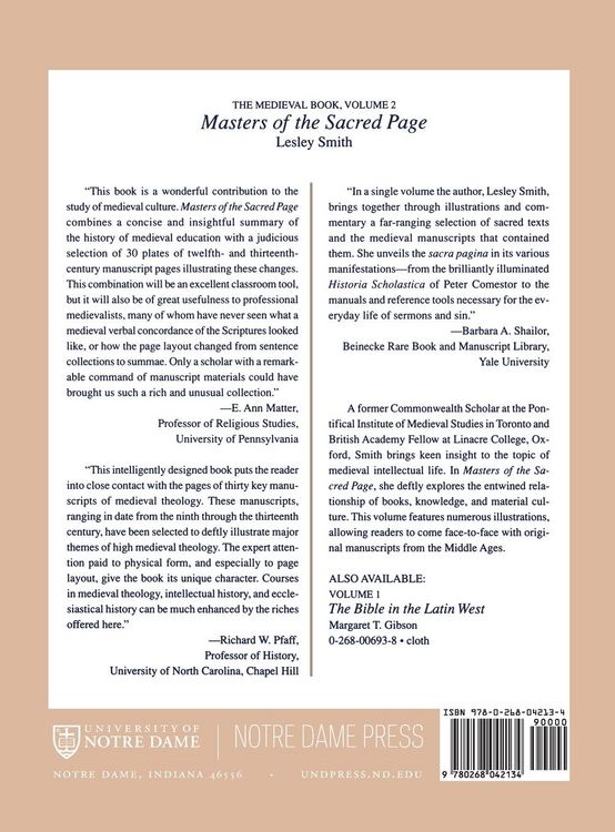 Produktbild: Masters of the Sacred Page