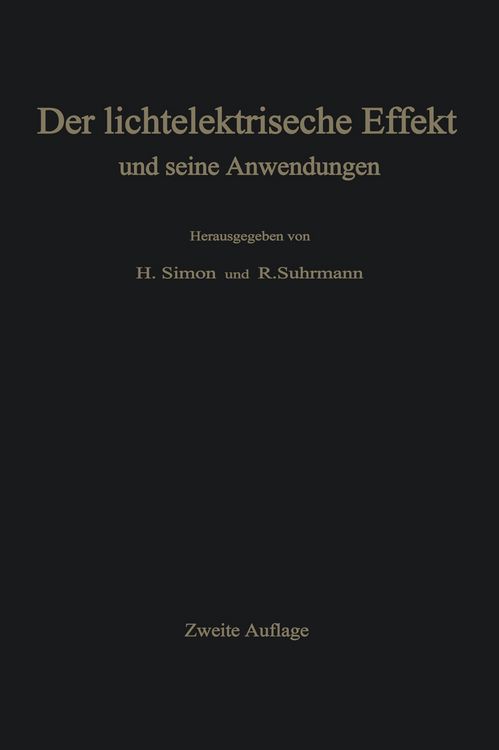 Produktbild: Der lichtelektrische Effekt und seine Anwendungen