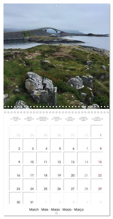 Produktbild: Norway Glory (Wall Calendar 2026 12 &times; 12 Inch) CALVENDO 12 Month Wall Calendar