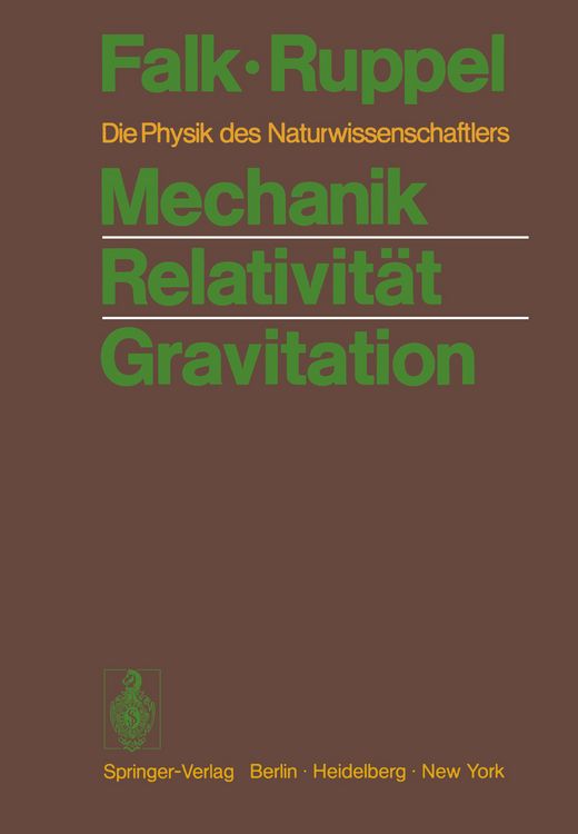 Produktbild: Mechanik Relativit&auml;t Gravitation