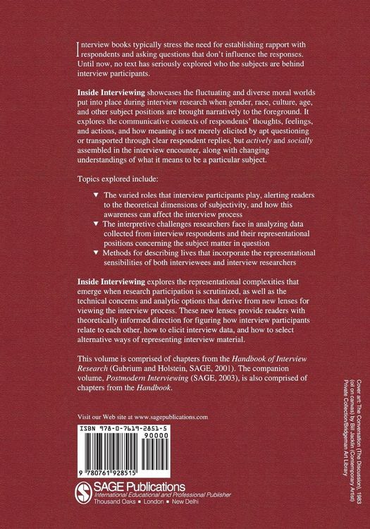 Produktbild: Inside Interviewing