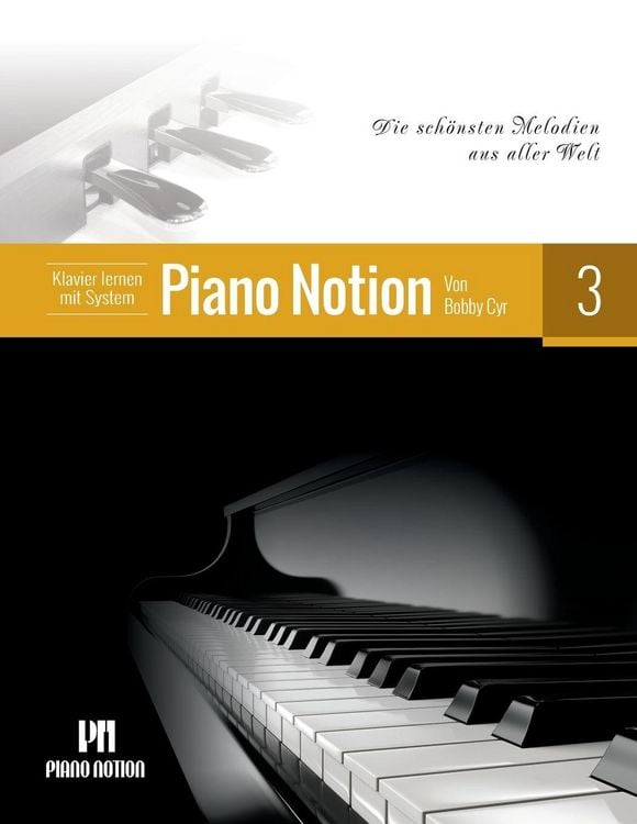Produktbild: Klavier lernen mit System Piano Notion Buch Drei