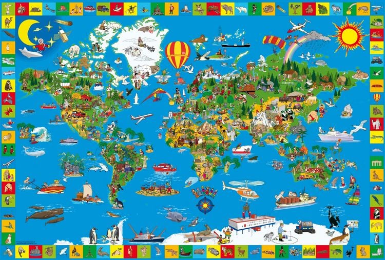 Produktbild: Deine bunte Erde. Puzzle