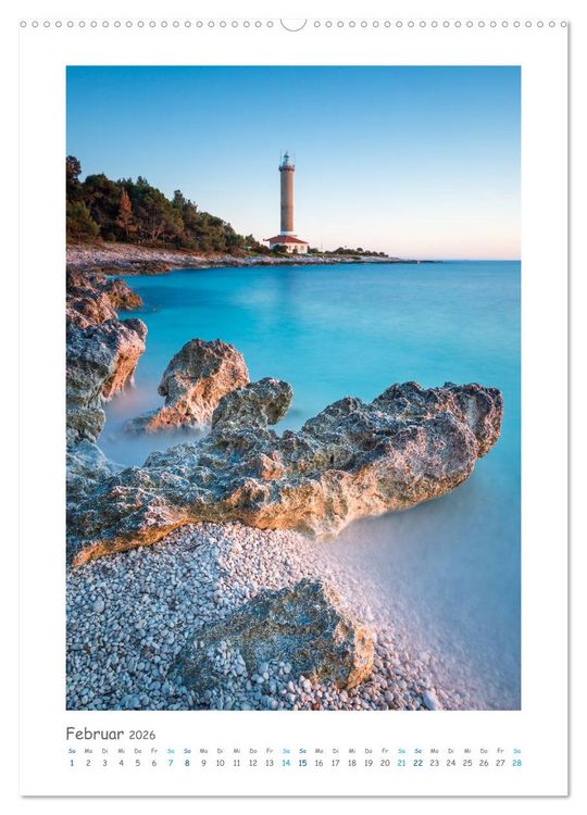 Produktbild: peaceful silence - einsame Landschaften (hochwertiger Premium Wandkalender 2026 DIN A2 hoch), Kunstdruck in Hochglanz