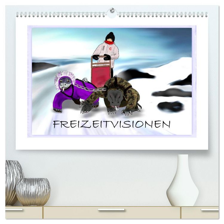 Produktbild: Freizeitvisionen (hochwertiger Premium Wandkalender 2026 DIN A2 quer), Kunstdruck in Hochglanz