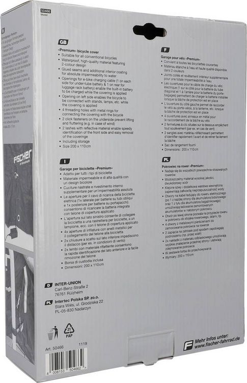 Produktbild: FISCHER FAHRRAD Fahrradgarage