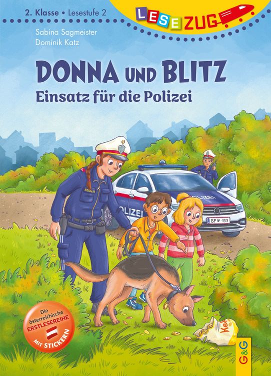 Produktbild: LESEZUG/2. Klasse &ndash; LESESTUFE 2: Donna und Blitz &ndash; Einsatz f&uuml;r die Polizei