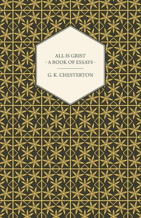 Produktbild: All Is Grist - A Book of Essays