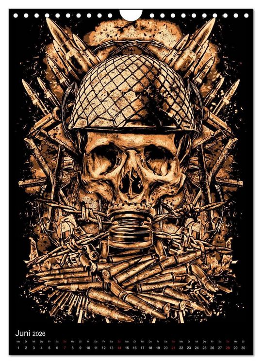 Produktbild: BLOODBOY/DARK ILLUSTRATION (Wandkalender 2026 DIN A4 hoch), CALVENDO Monatskalender