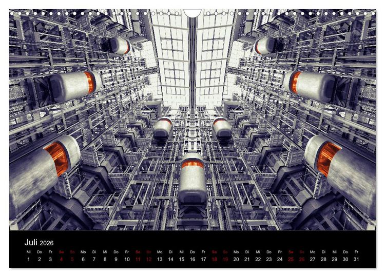 Produktbild: Welt der Aufz&uuml;ge (Wandkalender 2026 DIN A3 quer), CALVENDO Monatskalender
