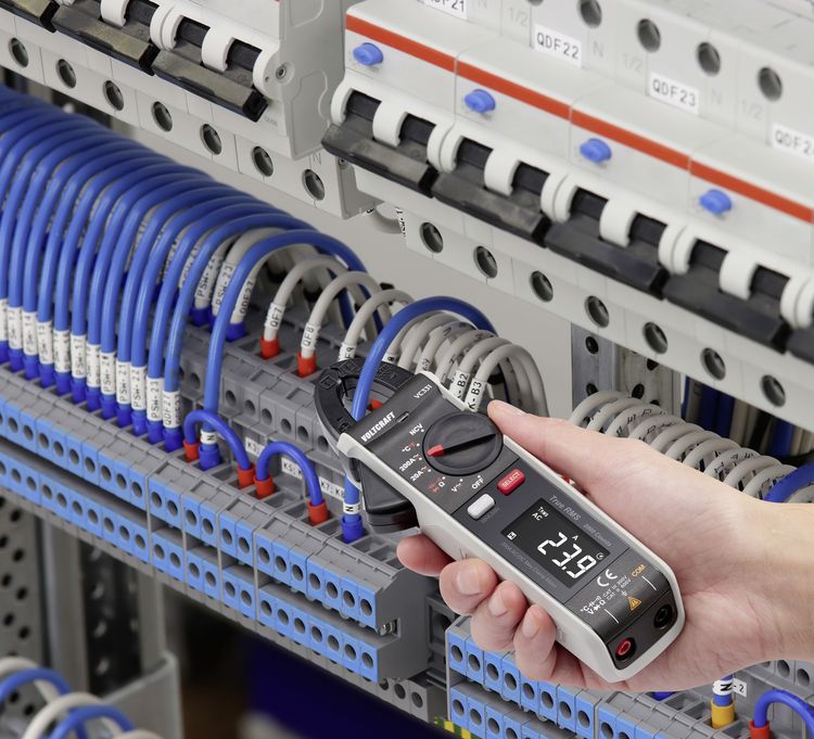 Produktbild: VOLTCRAFT VC-331 SE Stromzange CAT II 600 V, CAT III 300V Anzeige (Counts): 2000