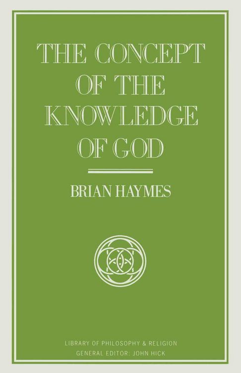 Produktbild: Concept Of The Knowledge Of God