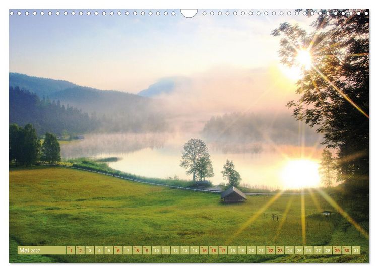 Produktbild: MITTENWALD Eine Perle im Oberen Isartal (Wandkalender 2027 DIN A3 quer), CALVENDO Monatskalender