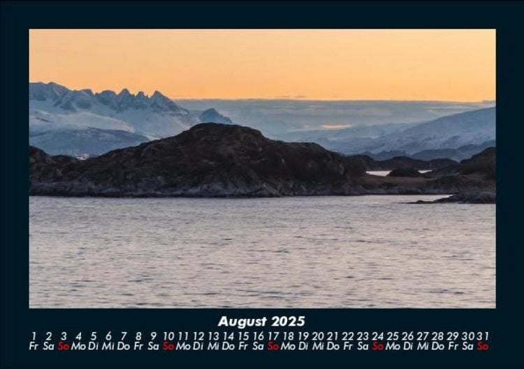 Produktbild: Naturlandschaften 2025 Fotokalender DIN A5
