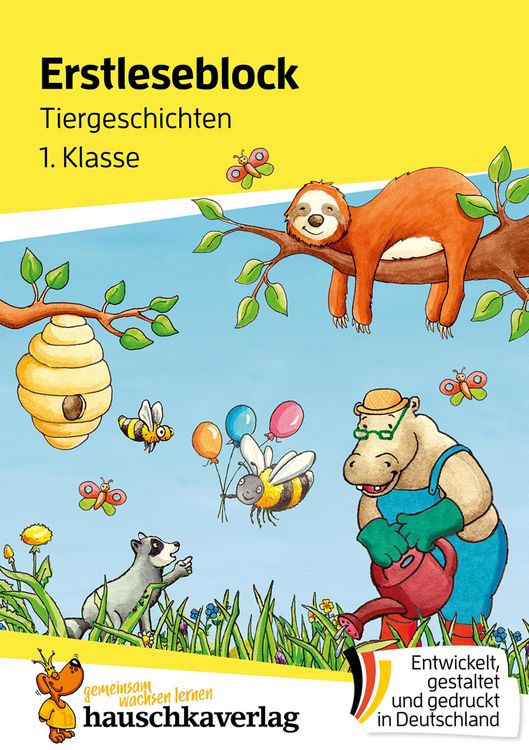 Produktbild: Lesen lernen 1. Klasse f&uuml;r Jungen und M&auml;dchen - Tiergeschichten