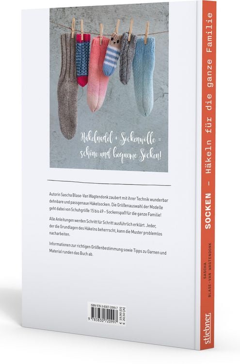 Produktbild: Socken h&auml;keln f&uuml;r die ganze Familie.