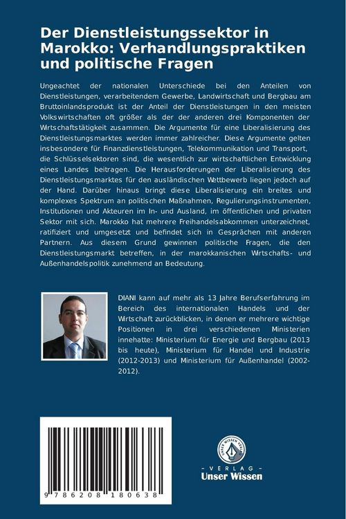 Produktbild: Der Dienstleistungssektor in Marokko: Verhandlungspraktiken und politische Fragen