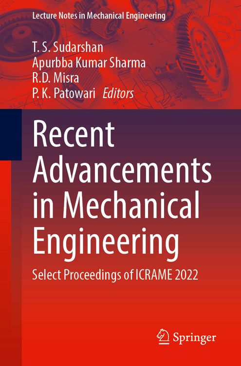 Produktbild: Recent Advancements in Mechanical Engineering